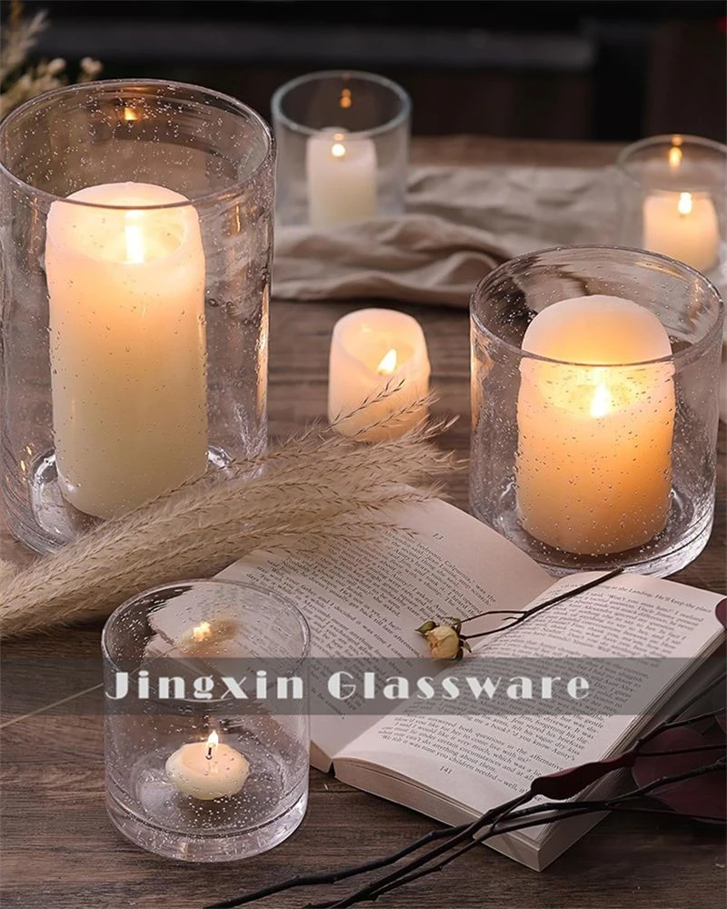 JX31922 seeded cylinder candle holder (1)(001)