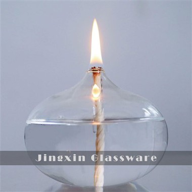 Staklena uljna lampa za ponovno punjenje